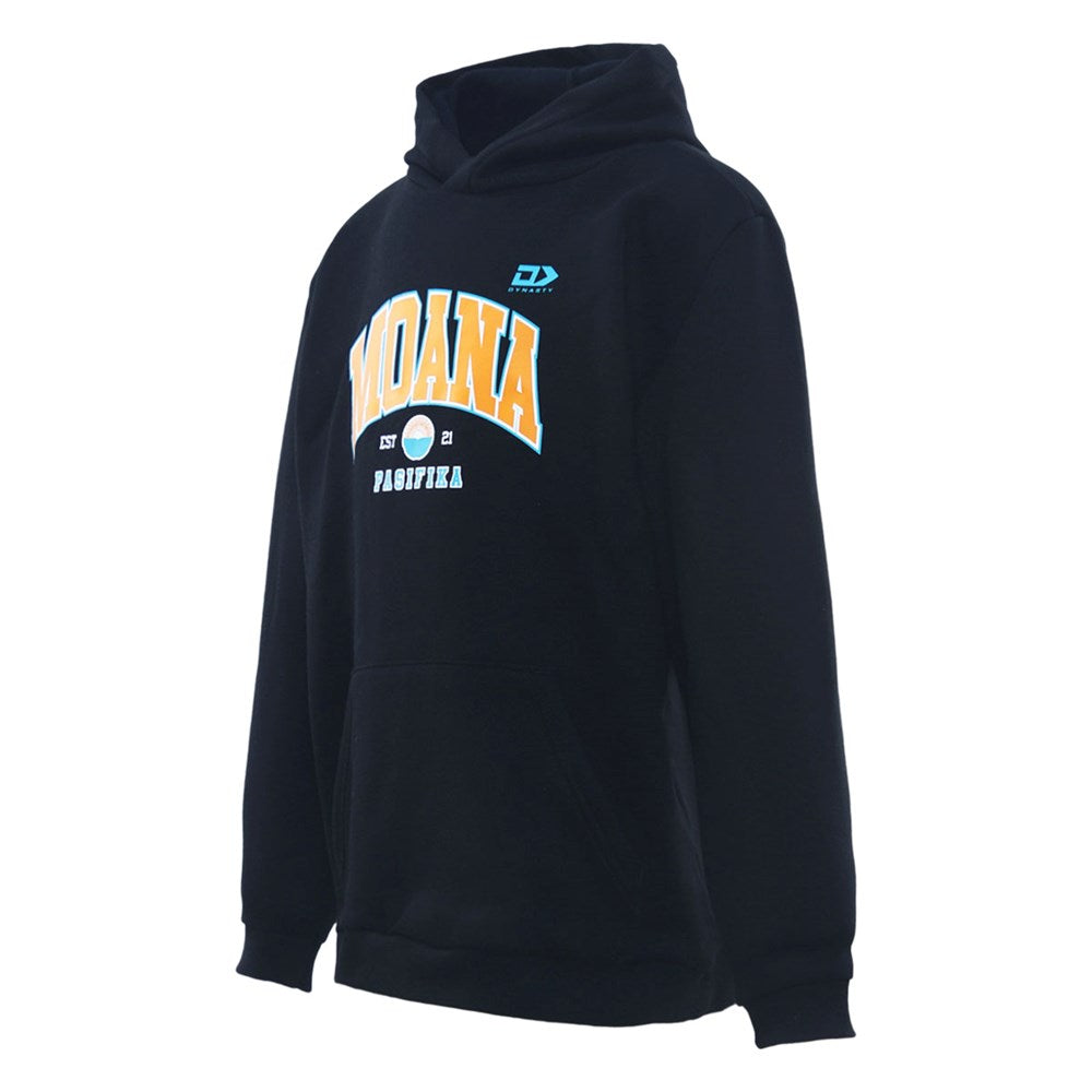 2025 Moana Pasifika Junior Graphic Hoodie - Black