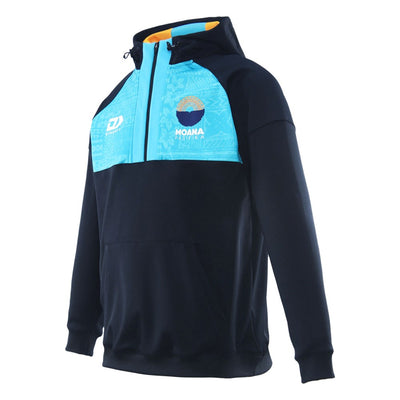 2025 Moana Pasifika Mens Performance Hoodie - Black
